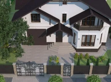 Amenajare curte, casa particulara. Mun. Chișinău (5) - Renovare.md