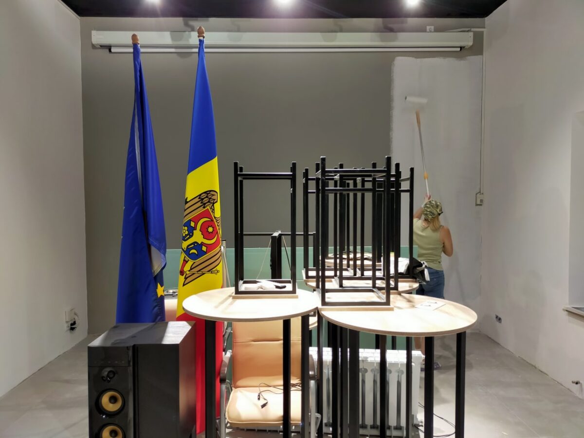 Renovarea oficiului Europe Cafe – centrul de informare al UE în Chișinău (4)